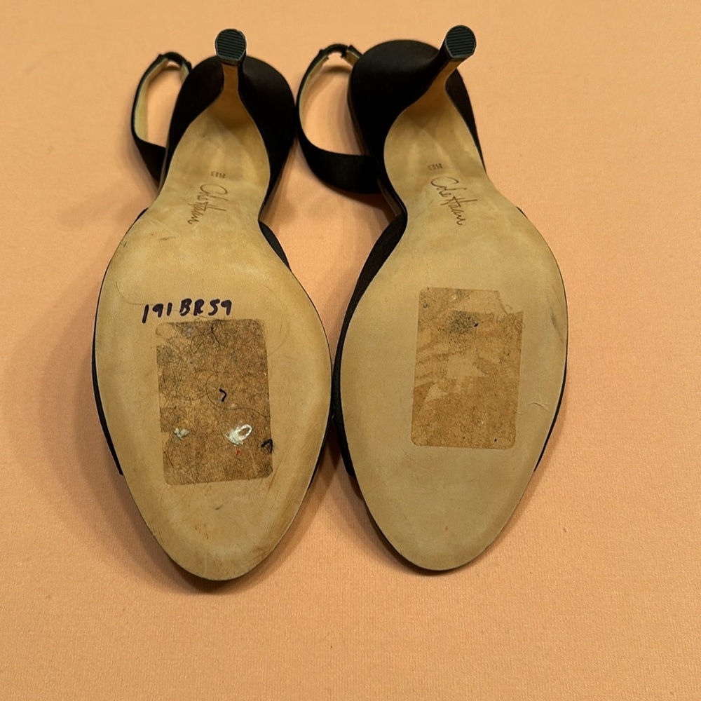 New Cole Haan black satin shoes. Size 8. - Picture 7 of 7